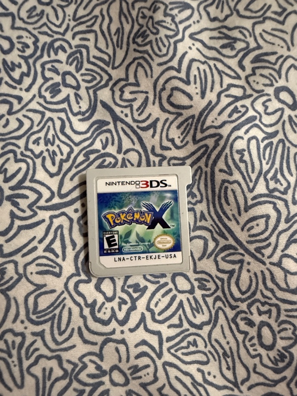 Nintendo 3DS Pokémon X Game Card - White